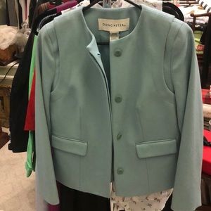 Doncaster- Light Blue Wool Jacket -Size 8P